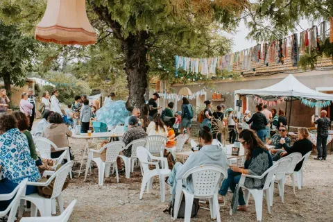 Fabrègues Guinguette Sans chichi au Domaine de Mirabeau © Aurélie Godefroy