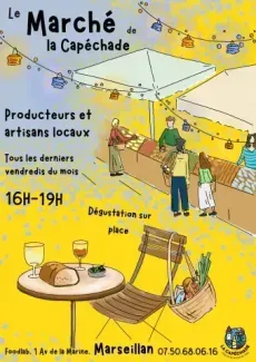 Le marché de la Capéchade