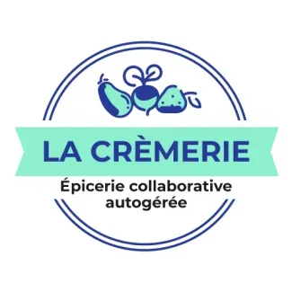 Logo La Crèmerie, épicerie collaborative autogérée