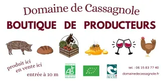 Cassagnole, boutique de producteurs