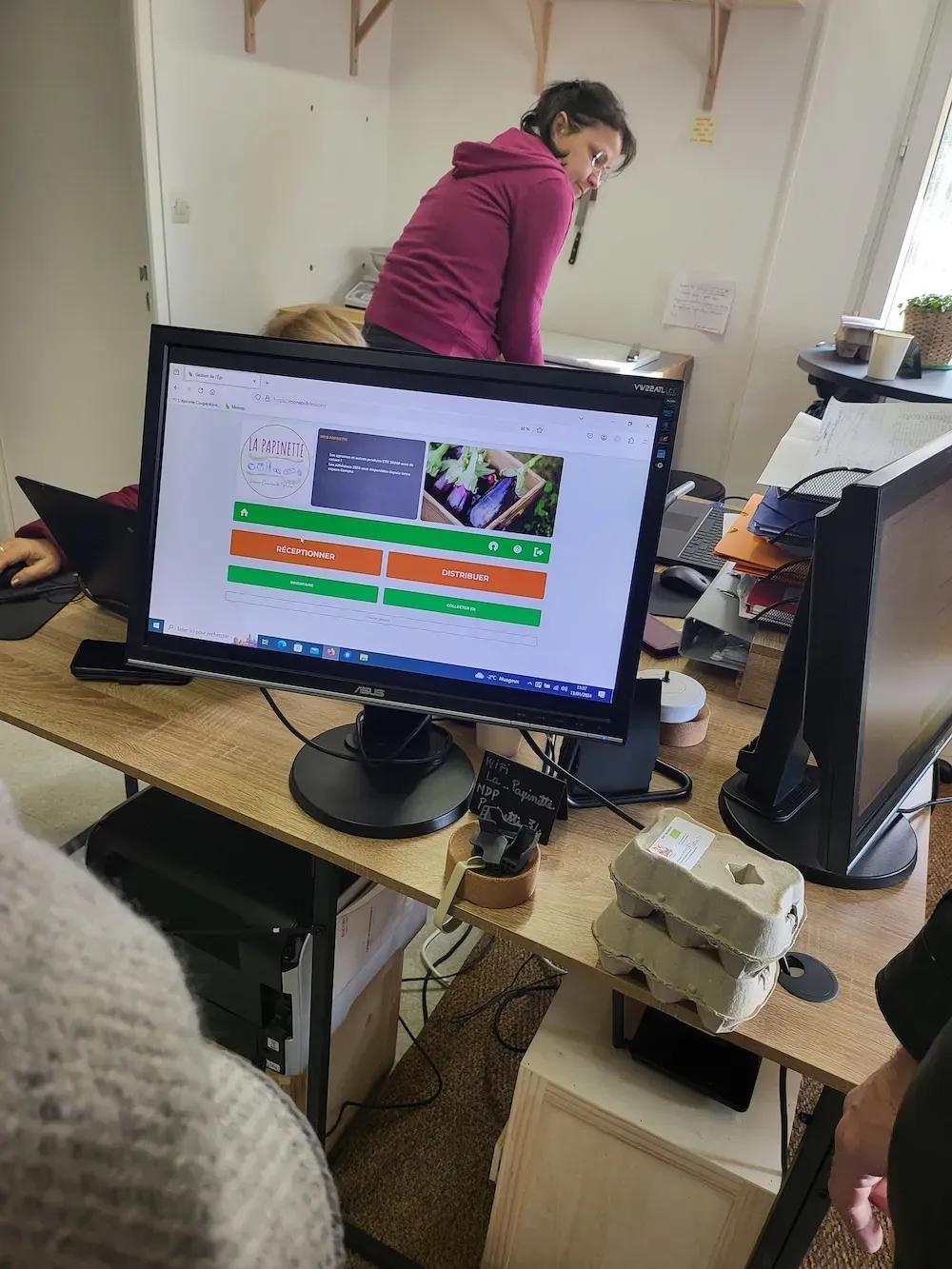 Distribution à la Papinette