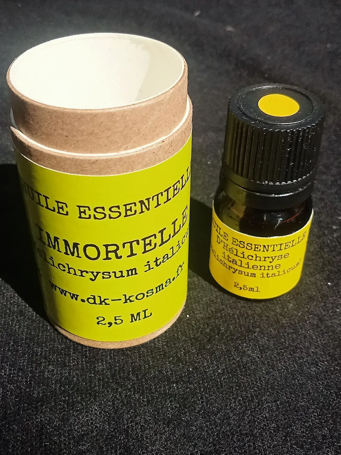 Huile essentielle d'Hélichryse italienne