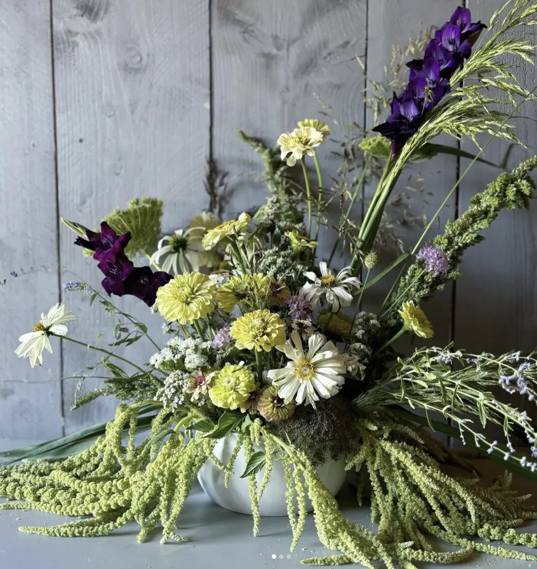 composition travaillée pour un mariage