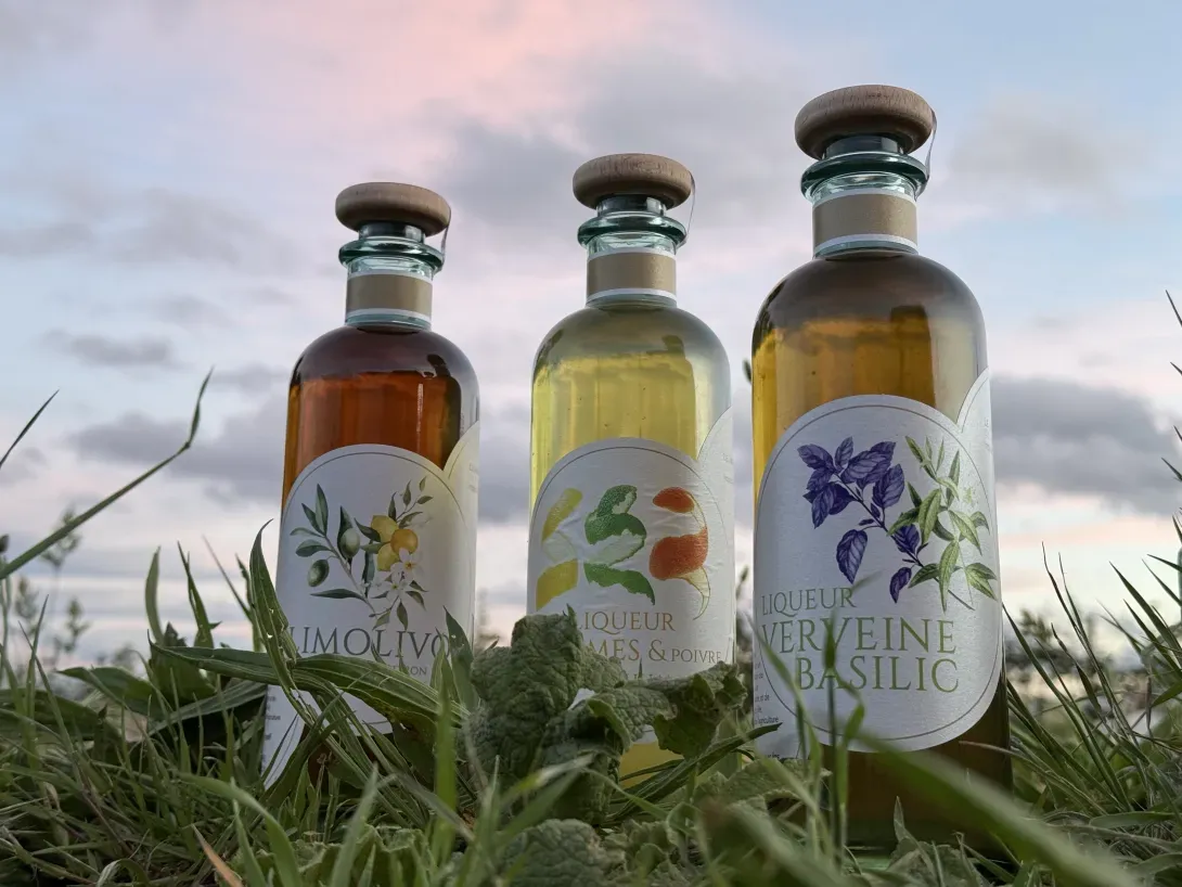 3 liqueurs le jardin de Mazaalaï 