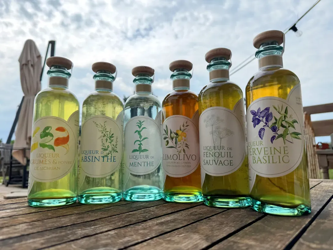 Liqueurs le jardin de Mazaalaï 