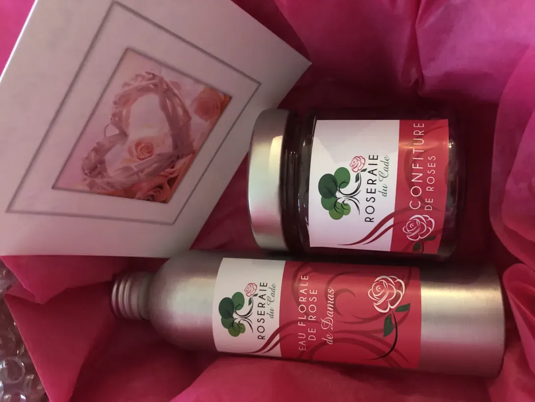 Eaux Florales de Roses, confitures et sirops de roses